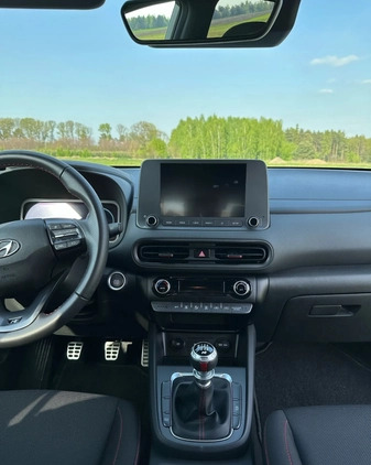 Hyundai Kona cena 77900 przebieg: 20000, rok produkcji 2022 z Racibórz małe 121